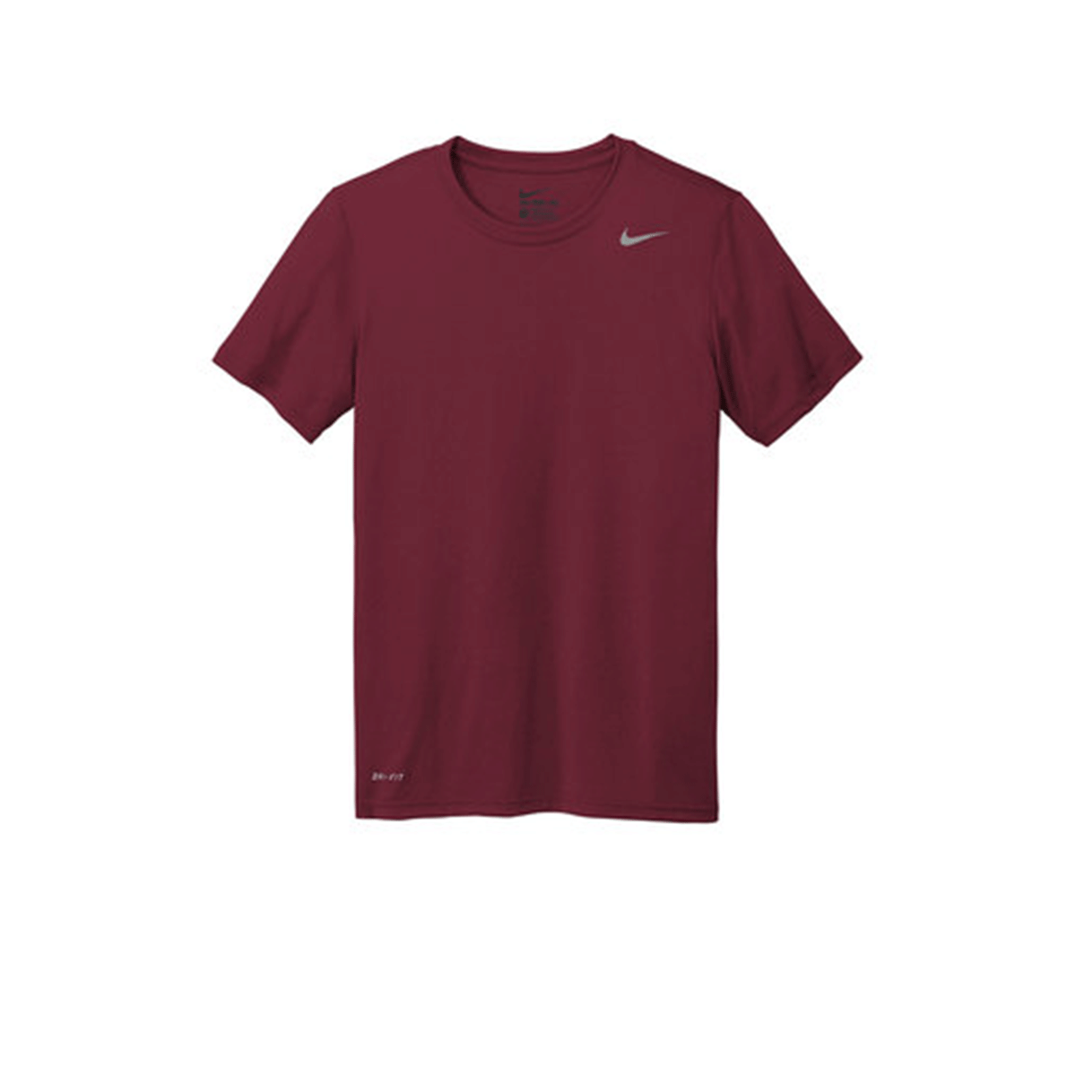 Maroon best sale nike shirt