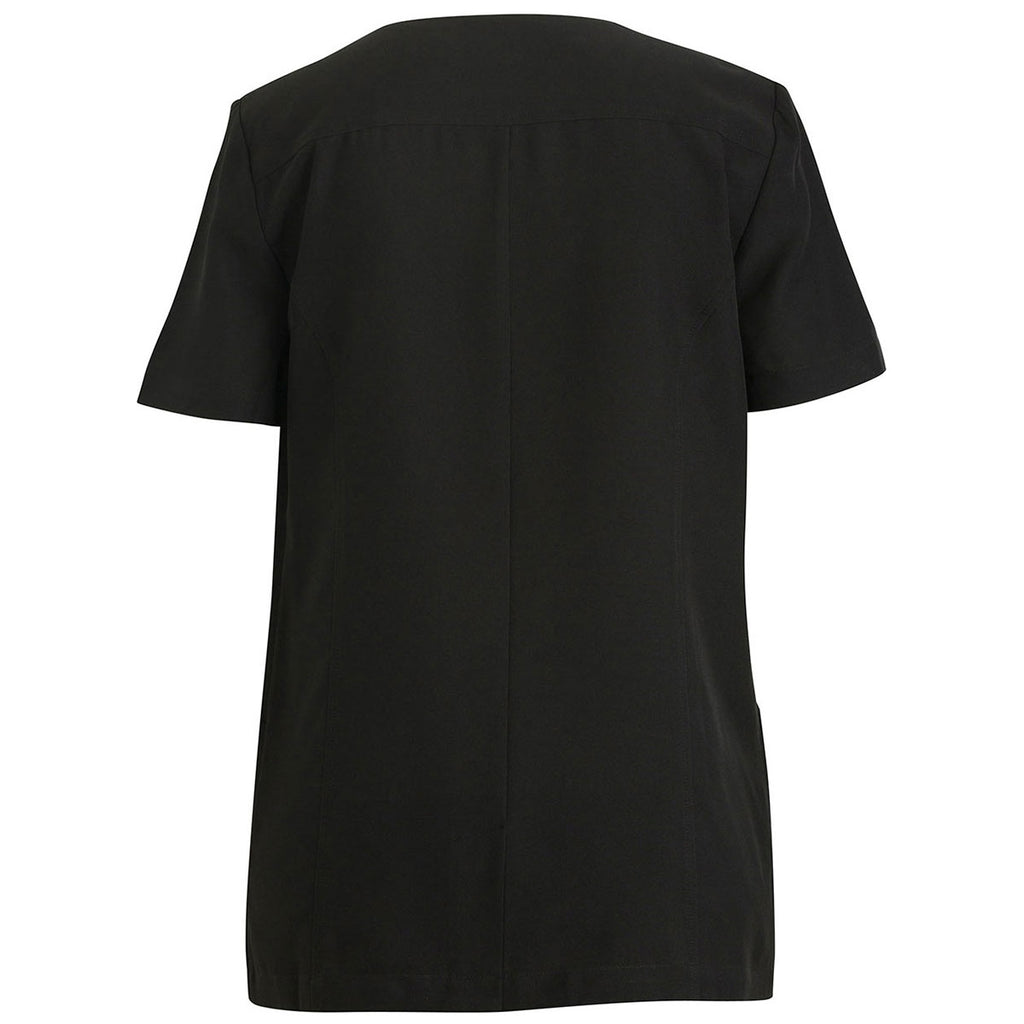 Edwards Women's Black Essential Soft-Stretch Service Shirt