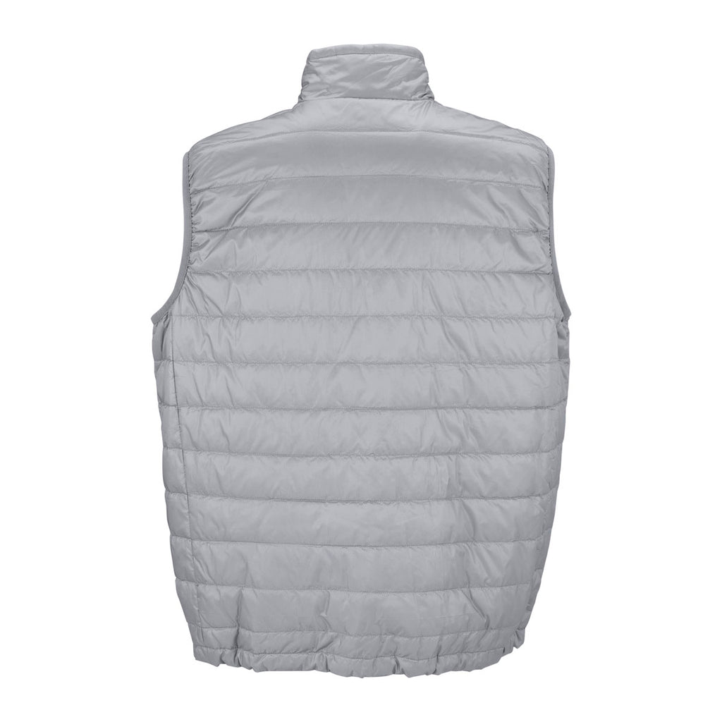 Vantage Men's Grey Apex Compressible Quilted Vest