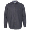 Weatherproof Men's Dark Navy Vintage Brushed Flannel Solid Shirt