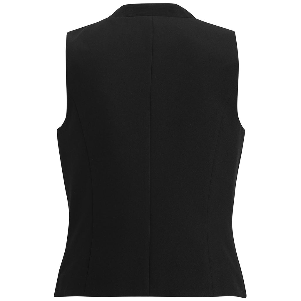 Edwards Women's Black Ottoman Trim Vest