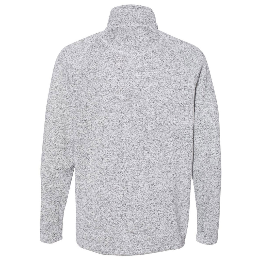 Weatherproof Men's Light Grey Heather Sweaterfleece Full-Zip