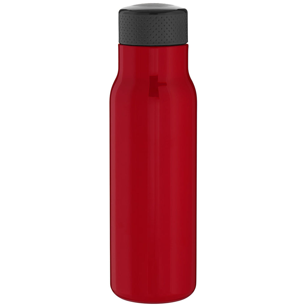 H2Go Red 25 oz Stainless Steel Tread Bottle
