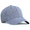 Pacific Headwear Chambray Heather Perforated Hook-And-Loop Cap