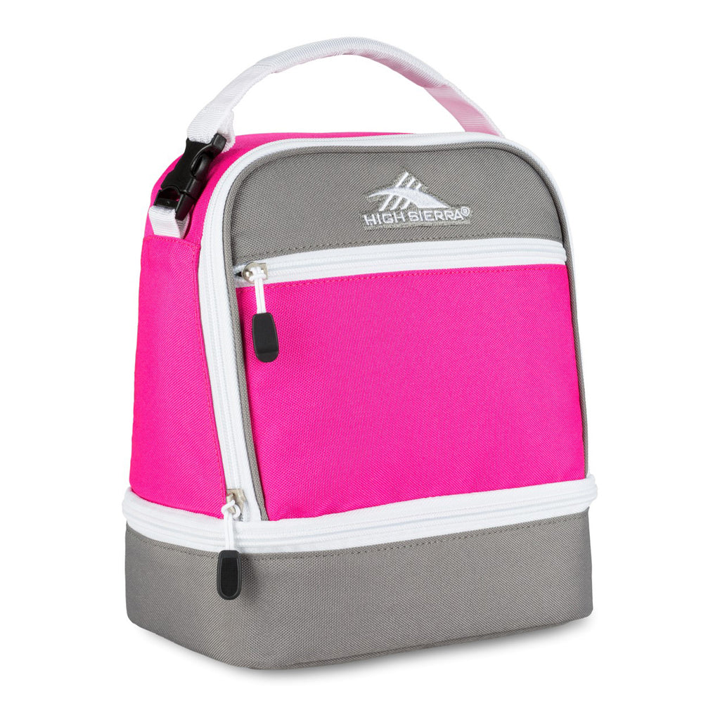 High Sierra Flamingo Stacked Compartment Lunch Bag
