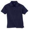 Extreme Women's Classic Navy Eperformance Ottoman Textured Polo