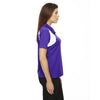 Extreme Women's Campus Purple Eperformance Colorblock Textured Polo