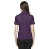 Extreme Women's Mulbery Purple Eperformance Velocity Snag Protection Colorblock Polo with Piping