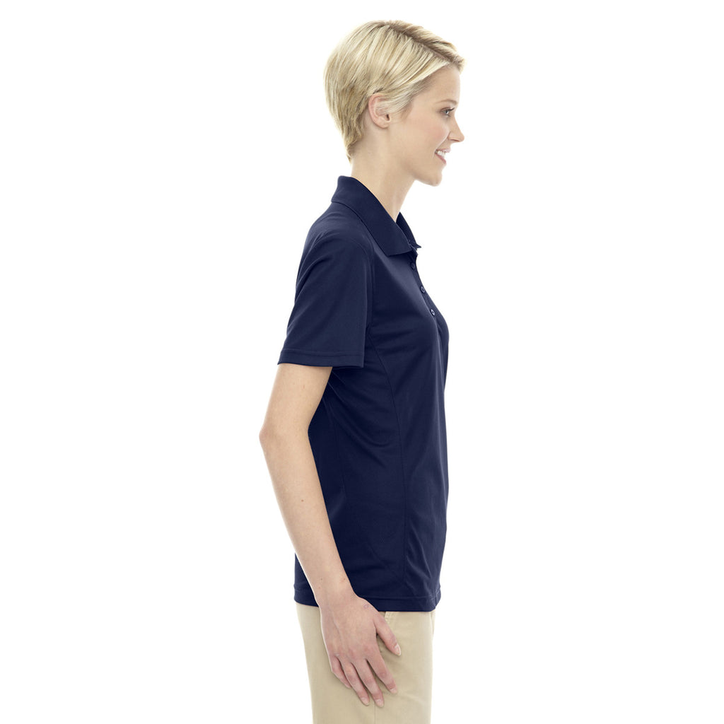 Extreme Women's Classic Navy Eperformance Shield Snag Protection Short-Sleeve Polo