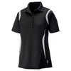 Extreme Women's Black Eperformance Venture Snag Protection Polo