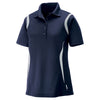 Extreme Women's Classic Navy Eperformance Venture Snag Protection Polo