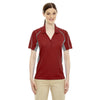 Extreme Women's Classic Red Eperformance Parallel Snag Protection Polo with Piping