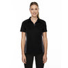 Extreme Women's Black Eperformance Fuse Snag Protection Plus Colorblock Polo