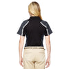 Extreme Women's Black Eperformance Strike Colorblock Snag Protection Polo