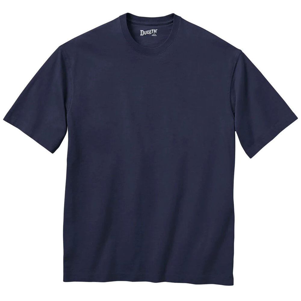 Duluth Men's Navy Longtail Tee Short Sleeve Shirt
