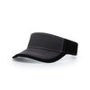 Richardson Black Contrast Stitching with Charcoal Front Visor