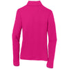 Nike Women's Bright Pink/White Dri-FIT Stretch 1/2-Zip