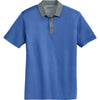 Nike Golf Men's Blue Dri-FIT Heather Pique Modern Fit Polo
