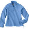 North End Women's Lake Blue Microfleece Unlined Jacket