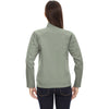 North End Women's Celadon Three-Layer Fleece Bonded Performance Soft Shell Jacket