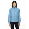 North End Women's' Blue Drop Mid-Length Micro Twill Jacket