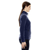 North End Women's Classic Navy Voyage Fleece Jacket