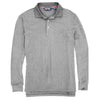 Polo Golf Men's Soft Grey Long-Sleeve Heat Tech Jersey Polo