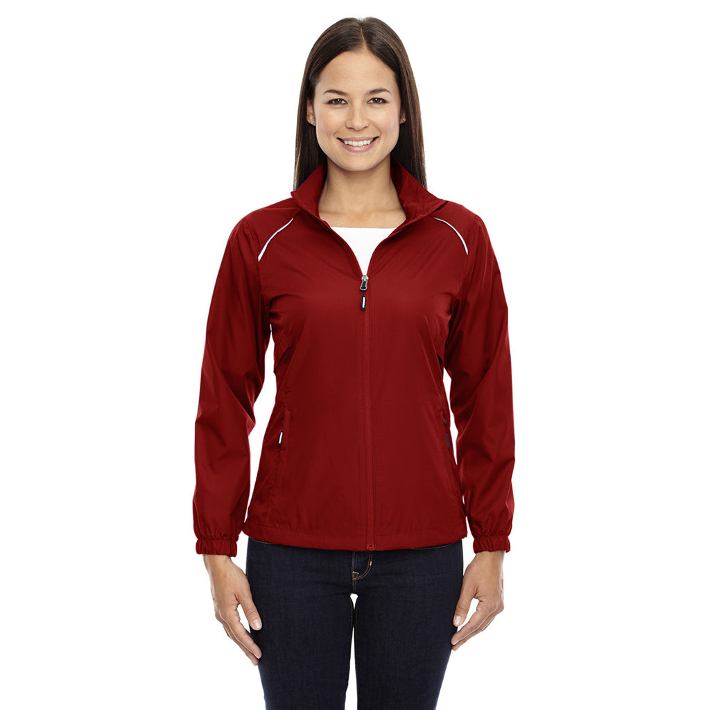 Core 365 Women's Classic Red Motivate Unlined Lightweight Jacket