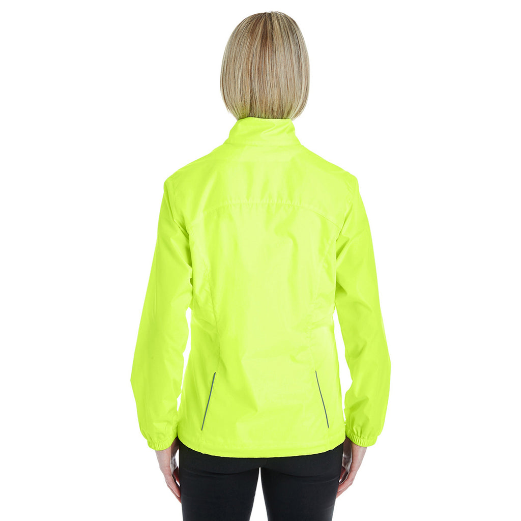 Core 365 Women's Safety Yellow Motivate Unlined Lightweight Jacket