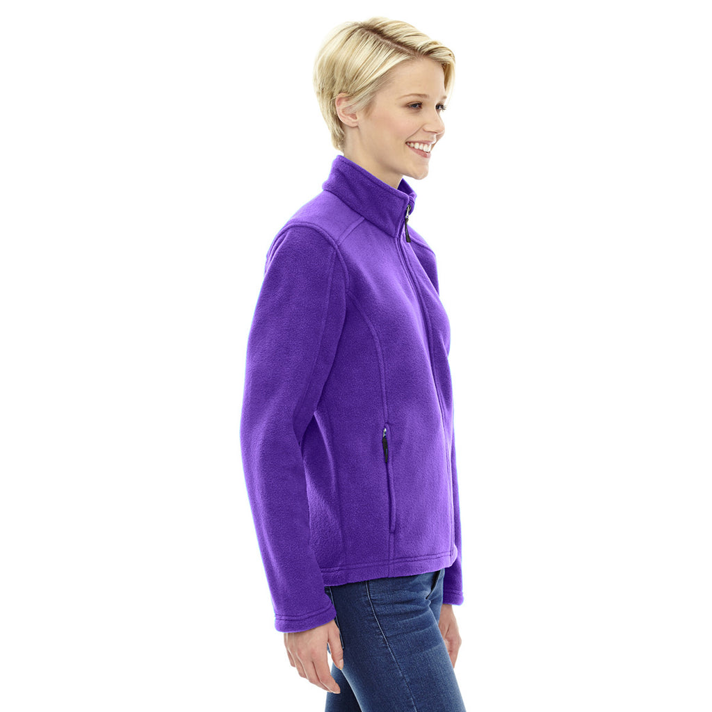 Core 365 Women's Campus Purple Journey Fleece Jacket