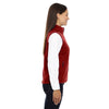 Core 365 Women's Classic Red Journey Fleece Vest
