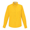 Core 365 Women's Campus Gold Operate Long-Sleeve Twill Shirt