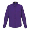 Core 365 Women's Campus Purple Operate Long-Sleeve Twill Shirt