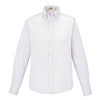 Core 365 Women's White Operate Long-Sleeve Twill Shirt