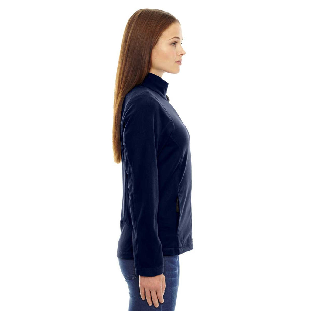 North End Women's Night Generate Textured Fleece Jacket