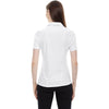 North End Women's White Performance Pique Polo
