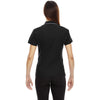 North End Women's Black Sonic Performance Polo