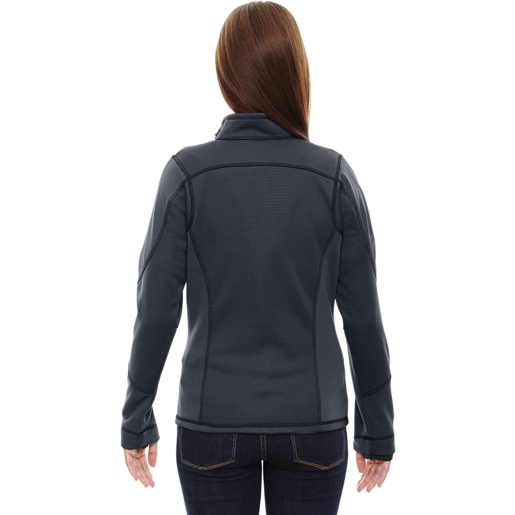 North End Women's Carbon Pulse Fleece Jacket with Print