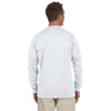Augusta Sportswear Men's White Wicking Long-Sleeve T-Shirt