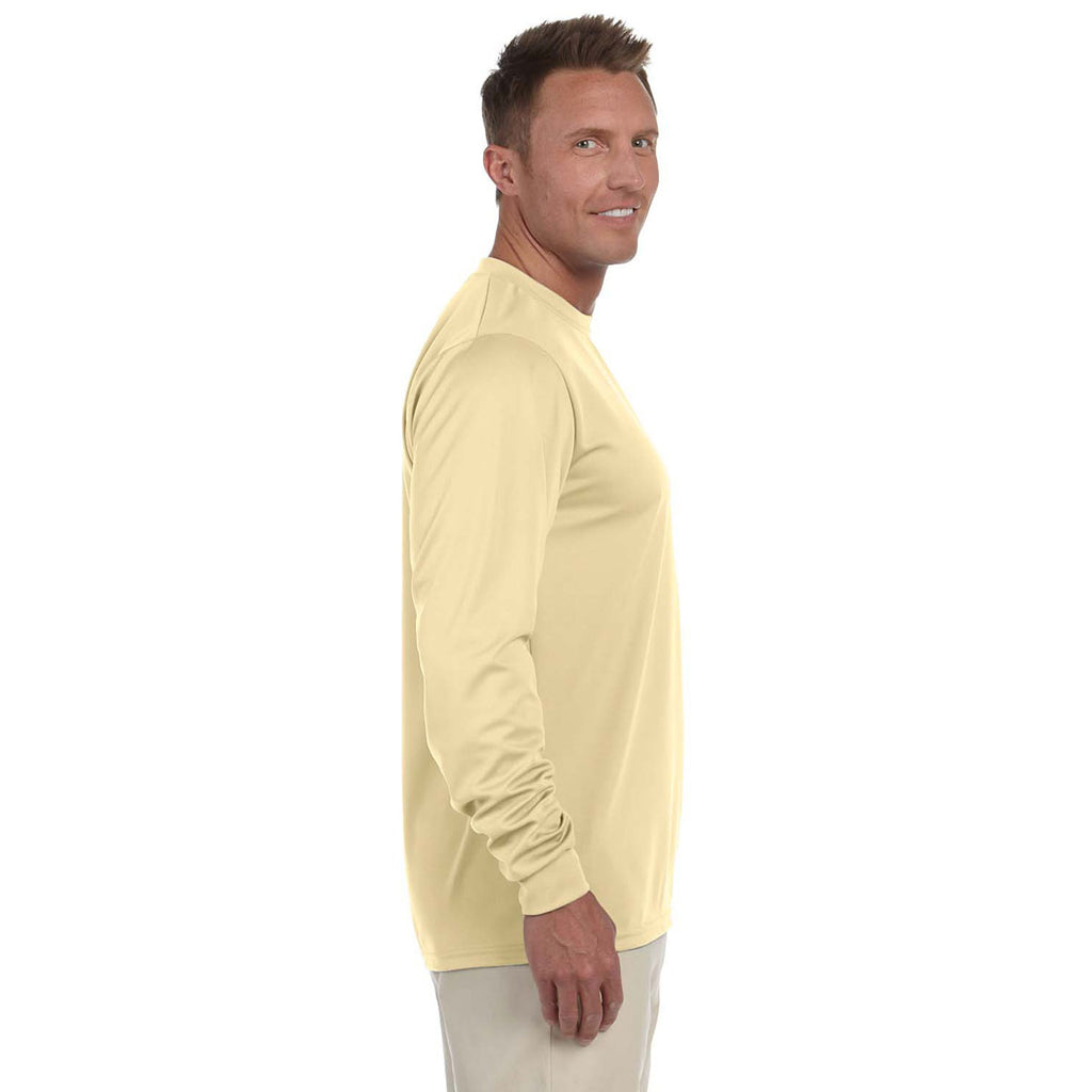 Augusta Sportswear Men's Vegas Gold Wicking Long-Sleeve T-Shirt