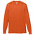 Augusta Sportswear Men's Orange Wicking Long-Sleeve T-Shirt