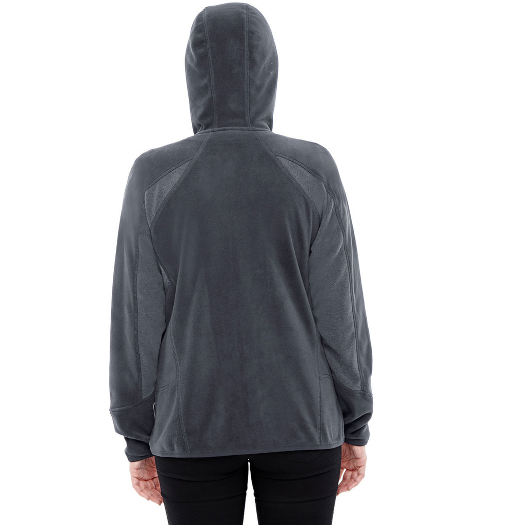 North End Women's Carbon/Black Polartec Active Jacket