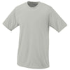 Augusta Sportswear Men's Silver Grey Wicking T-Shirt