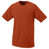 Augusta Sportswear Men's Dark Orange Wicking T-Shirt