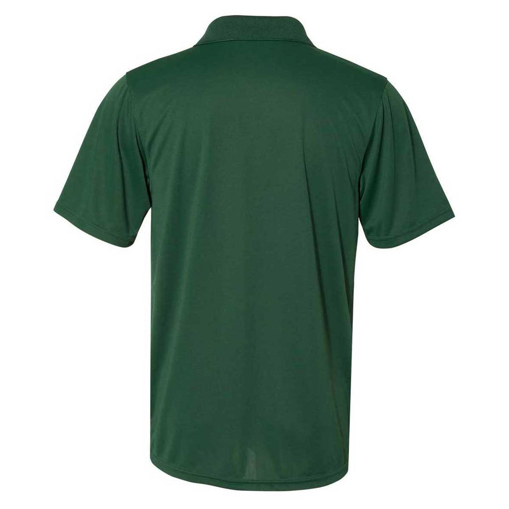 Russell Athletic Men's Dark Green Essential Short Sleeve Polo