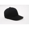 Pacific Headwear Black Universal Wool Cap