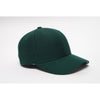 Pacific Headwear Dark Green True Fitted Wool Cap