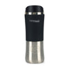 Thermocafe Black Stainless Steel Travel Tumbler-12 oz.