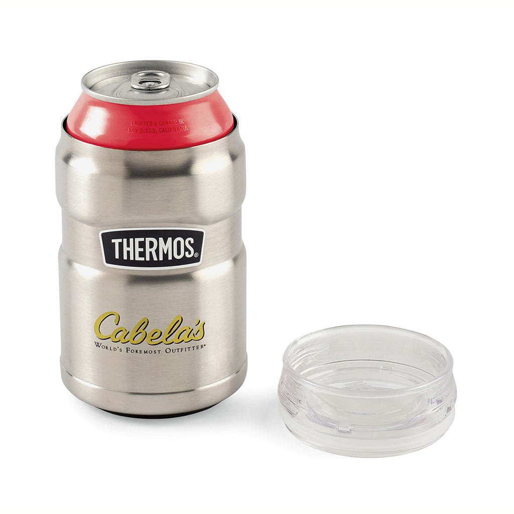Thermos Stainless Steel Stainless King Dual Purpose Can Insulator with