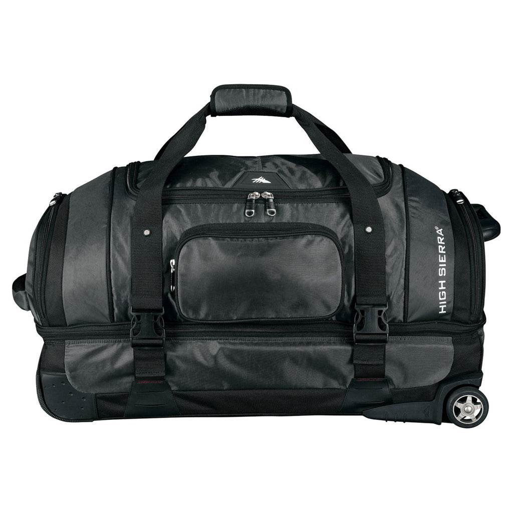 High Sierra Duffel Luggage Drop Bottom Rolling Duffel High Sierra